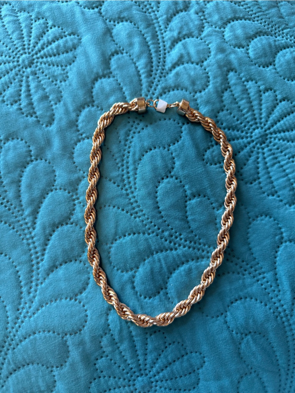 3 for $15 Gold Twisted Rope Choker Necklace - Women - Picture 4 of 4